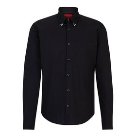 Hugo Ermo Siyah 1 Erkek T-shirt