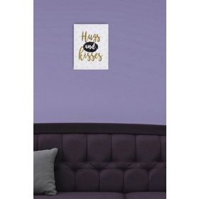 Hugs And Kısses 30x40 cm Kanvas Tablo