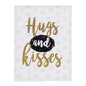 Hugs And Kısses 30x40 cm Kanvas Tablo