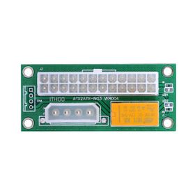 Huike HK19F-DC 12V-SHG 24 Pin to 4 Pin 2 ATX Güç Kaynağı Birleştirici