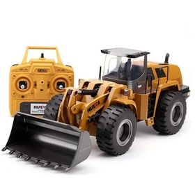 Huina 1583 1:14 RC Model Profesyonel Uzaktan Kumandalı Wheel Loader Damper İş Makinası