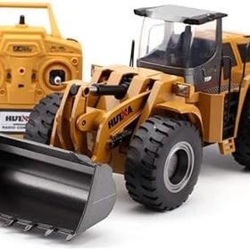Huina 1583 1:14 RC Model Profesyonel Uzaktan Kumandalı Wheel Loader Damper İş Makinası