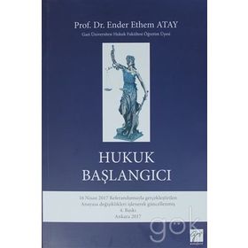 Hukuk Başlangıcı - Ender Ethem Atay