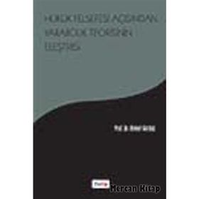 Hukuk Felsefesi Açısından Yararcılık Teorisinin Eleştirisi - Prof. Dr. Ahmet Gürbüz