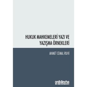 Hukuk Mahkemeleri Yazı ve Yazışma Örnekleri - On İki Levha Yayınları
