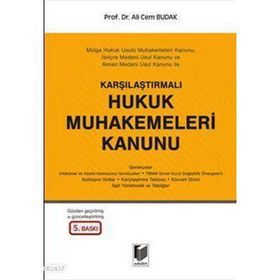 HUKUK MUHAKEMELERI KANUNU - ALI CEM BUDAK