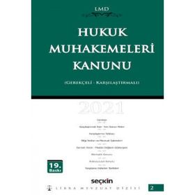 HUKUK MUHAKEMELERI KANUNU KARŞILAŞTIRMALI GEREKÇELI - MUTLU DINÇ