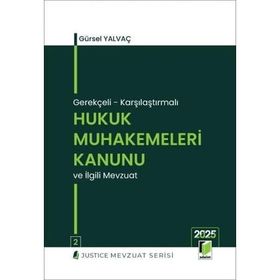 HUKUK MUHAKEMELERI KANUNU KARŞILAŞTIRMALI GEREKÇELI - MUTLU DINÇ