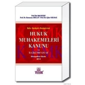 HUKUK MUHAKEMELERI KANUNU VE İLGILI MEVZUAT - MEHMET AKIF TUTUMLU (ISBN:9789750225055)