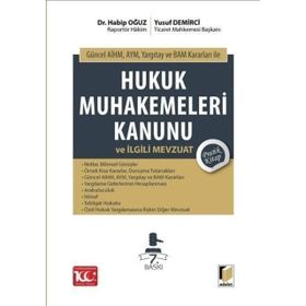 HUKUK MUHAKEMELERI KANUNU VE İLGILI MEVZUAT - MEHMET AKIF TUTUMLU (ISBN:9789750225055)