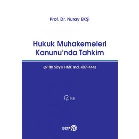 HUKUK MUHAKEMELERI KANUNU'NDA TAHKIM - NURAY EKŞI
