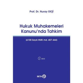 HUKUK MUHAKEMELERI KANUNU'NDA TAHKIM - NURAY EKŞI
