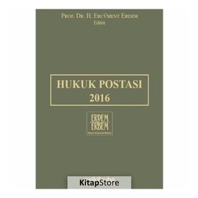Hukuk Postası 2016 - H. Ercüment Erdem