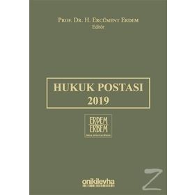 Hukuk Postası 2019 - H. Ercüment Erdem