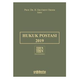 Hukuk Postası 2019 - H. Ercüment Erdem
