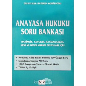 HUKUK SORU BANKASI - ANAYASA HUKUKU ADLI VE İDARI HAKIMLIK KAYMAKAMLIK KPSS - ÖMER KESKINSOY