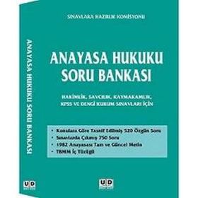 HUKUK SORU BANKASI - ANAYASA HUKUKU ADLI VE İDARI HAKIMLIK KAYMAKAMLIK KPSS - ÖMER KESKINSOY