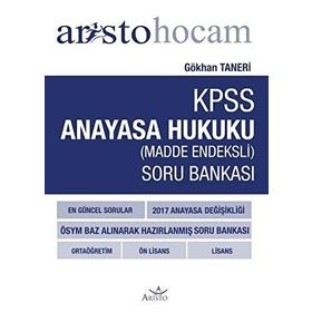 HUKUK SORU BANKASI - ANAYASA HUKUKU ADLI VE İDARI HAKIMLIK KAYMAKAMLIK KPSS - ÖMER KESKINSOY
