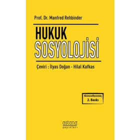 Hukuk Sosyolojisi - Manfred Rehbinder