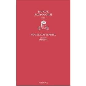 Hukuk Sosyolojisi Roger Cotterrell