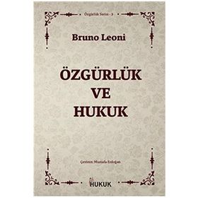 Hukuk Yayınları Özgürlük ve Hukuk