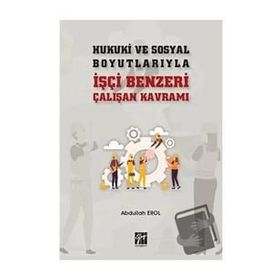 Hukuki ve Sosyal Boyutlarıyla İşçi Benzeri Çalışan Kavramı - Abdullah Erol