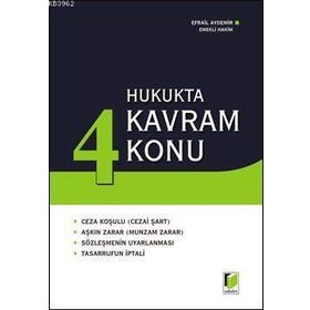 HUKUKTA 45 KAVRAM 4 KONU - EFRAIL AYDEMIR