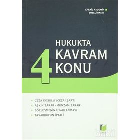 HUKUKTA 45 KAVRAM 4 KONU - EFRAIL AYDEMIR