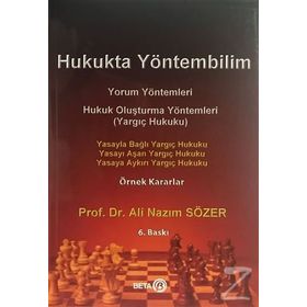 Hukukta Yöntembilim - Ali Nazım Sözer