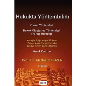 Hukukta Yöntembilim - Ali Nazım Sözer