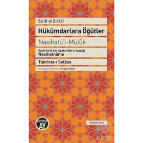 Hükümdarlara Öğütler - Seyh Sadi i Sirazi