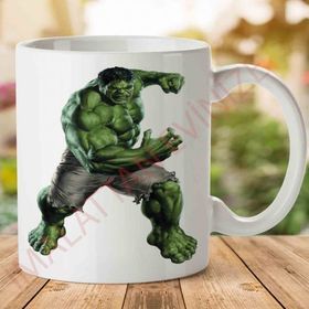 Hulk İki Tarafı Baskılı Kupa