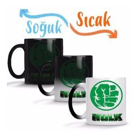 Hulk Modelo 5 Sihirli Porselen Kupa