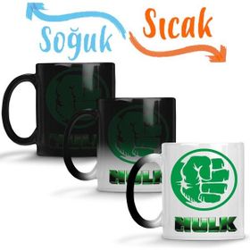 Hulk Modelo 5 Sihirli Porselen Kupa