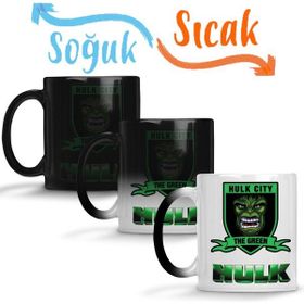 Hulk Modelo 6 Sihirli Porselen Kupa