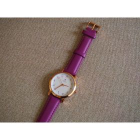 Hulyah A06 London Arapça Deri Kordon 40 mm Kadın Kol Saati