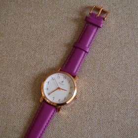 Hulyah A06 London Arapça Deri Kordon 40 mm Kadın Kol Saati
