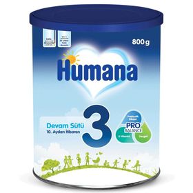 Humana 3 6-9 Ay 800 gr Devam Sütü