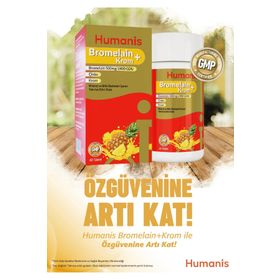 Humanis Bromelain Krom 60 Tablet