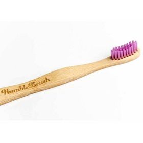 Humble Brush Bambu Yumuşak Mor Diş Fırçası