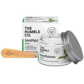 Humble Brush Florürlü Taze Nane 50 ml Humble Cam Kavanozda Diş Macunu