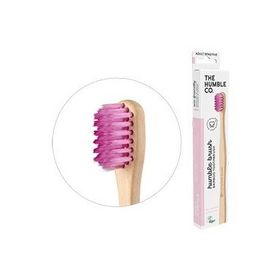 Humble Brush Lila Ekolojik Bambu Hassas Yetişkin Diş Fırçası