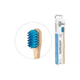 Humble Brush Mavi Ekolojik Bambu Hassas Yetişkin Diş Fırçası
