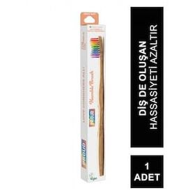 Humble Brush Mavi Ekolojik Bambu Hassas Yetişkin Diş Fırçası