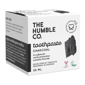 Humble Kavanoz 50 ml Kömür Brush Diş Macunu