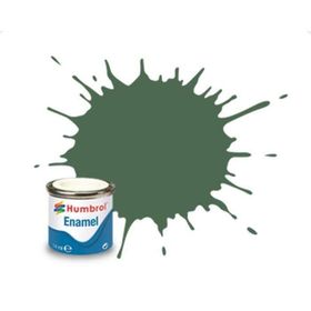 Humbrol Enamel 14 ml Uniform Green Matt N:76 Maket Boyası