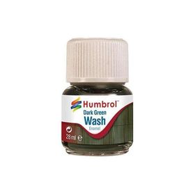 Humbrol Enamel 5576653 28 ml Dark Green Wash No:203 Maket Eskitme Boyası