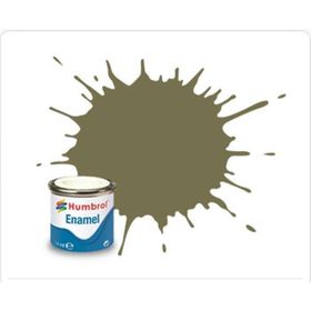 Humbrol Enamel 5578393 Interior Green Mat 14 ml N:226 Maket Boyası