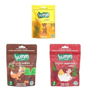 Humm 3x55 gr Organic Vegan Kurabiye Çeşitleri