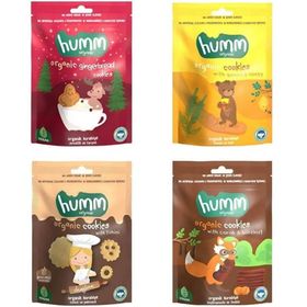 Humm 4'lü 55 gr Karma Organik Tatlı Atıştırmalık (8 adet)